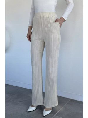 Gülseli Kadın Bel Lastikli Pantolon P-00020738