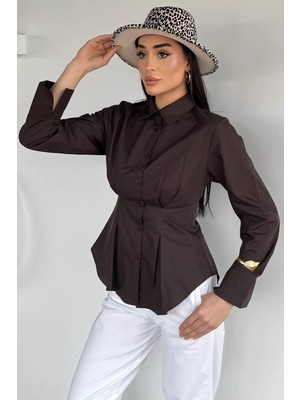 Gülseli Perry Kadın Pileli Gömlek P-00020696