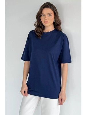 Gülseli Oversize Basıc Tişört P-00020671