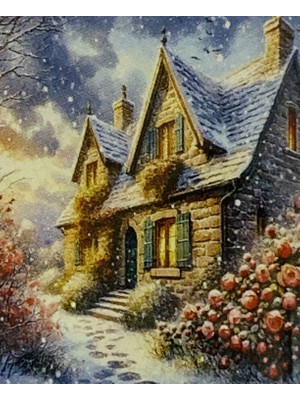 Elegantshop 5d Yapışan Boncuk Mozaik Tablo 40*50 cm XQC87385