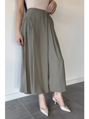 Gülseli Perry Kadın Pileli Bol Kesim Pantolon P-00020711