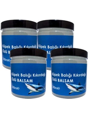 Nacario Köpek Balığı Kıkırdağı Özlü Balsam Kremi 4X250 ml