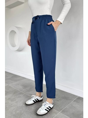 Gülseli Kadın Bel Lastikli Pantolon P-00020563