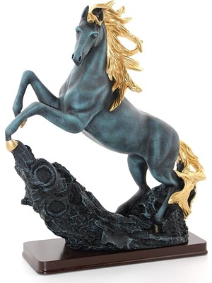 İlkyaz Fashion Polyester Şahlanmış At Figürü  ALK1628 ILKYZ-KRGRS34