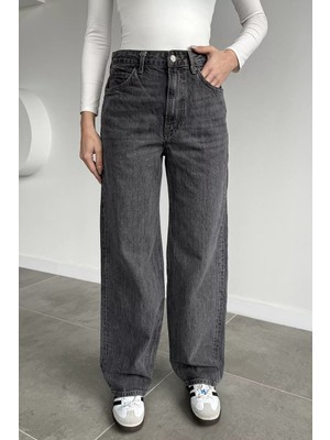 Gülseli Kadın Yüksek Bel Jean Kot Pantolon P-00020483
