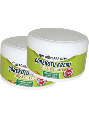 Nacario Süper Çörek Otu Kremi Green Box 200 ml - 2 Adet Krem