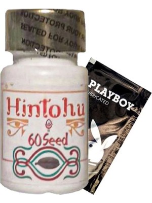 Nacario Hintohu Muzicevi 60 Seed Ağız Kokusu Gìderici Çiğnenen Tohum 60LI + 1 Hediyeli Jel