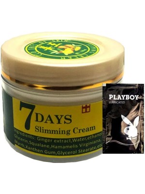 Nacario 7 Days 100 ml Ginger Miracle Slimming Cream +1 Ad Jel ile