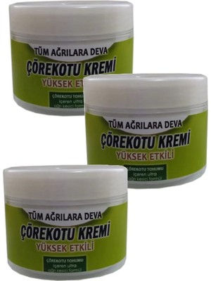 Nacario Çörek Otu Muzicevi Krem 100 ml x 3 Adet