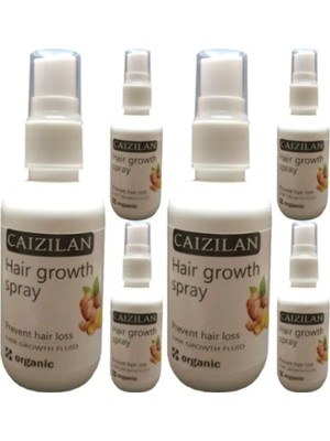 Nacario Süper Caizilan Hair Growth Spray 6 Adet Saç Için Sprey 50 ml