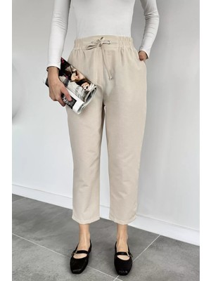 Gülseli Kadın Bel Lastikli Pantolon P-00020563