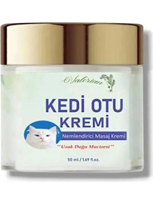 Nacario Süper Kedi Otu Kremi Uzak Doğu Muzicesi Doğal Masaj Krem 50ML