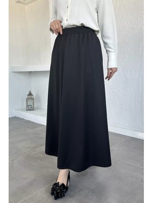 Julude Kadın Bel Lastikli Tesettür Etek P-00020658