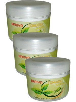 Nacario Süper Bamya Tohumu Yağlı Mesaj Kremi 100 ml x 3 Adet