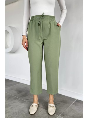 Gülseli Kadın Bel Lastikli Pantolon P-00020563