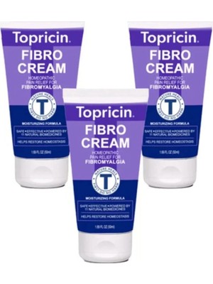 Nacario Topricin Fibro Bakım Kremi 50 ml 3 Adet