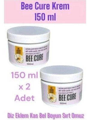 Nacario Süper Bee Cure Krem Bakım Kremi 150 ml x 2 Adet