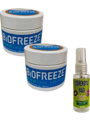 Nacario Süper Biofreeze Bakım ve Masaj Kremi 150 Mlx2+Çörek Otu Yağı ile