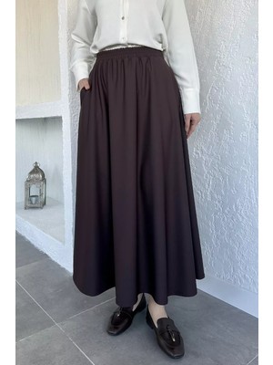 Julude Kadın Bel Lastikli Tesettür Etek P-00020658