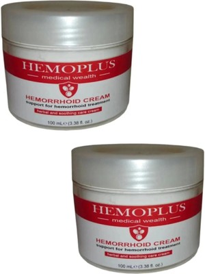 Nacario Hemoplus Masaj Bakım Kremi 100 ml 2 Adet