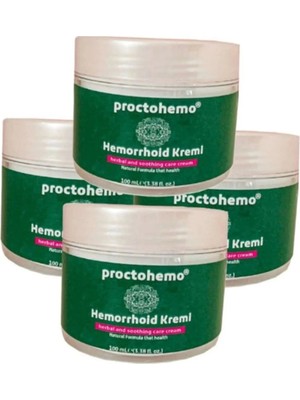 Nacario Proctohemo Bakım Kremi 4 Tane x 150 ml