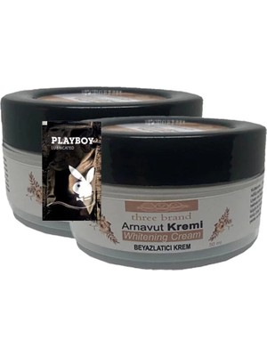 Nacario Arnavut Kremi 2X50 ml Cilt Masaj Bakım Kremi 1 Adet Jel ile