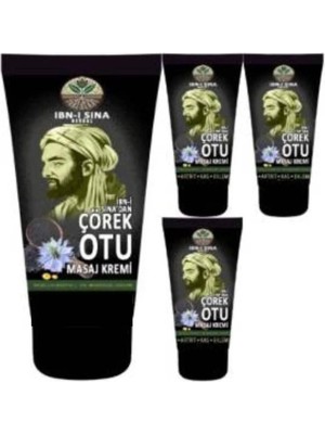 Nacario Ibni Sina Çörek Otu Kremi 4X50 ml Bakım Kremi