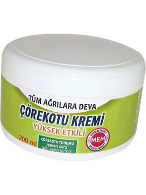 Nacario Süper Çörek Otu Kremi Green Box 200 ml