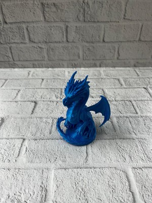 İlkyaz Fashion Fantastik Tasarım Ejderha Biblo 12 cm Hediyelik Ev Ofis Aksesuarı