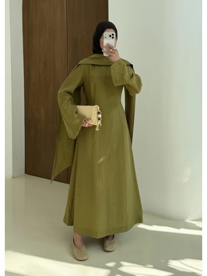 Moda Aksa Free Elbise Massimo Yeşil