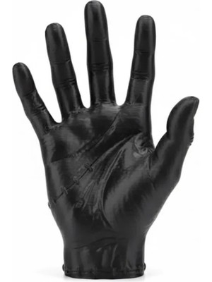 İlkyaz Fashion 3D Siyah El Dekoratif Heykel 27X22 cm Büyük Boy Modern Tasarım