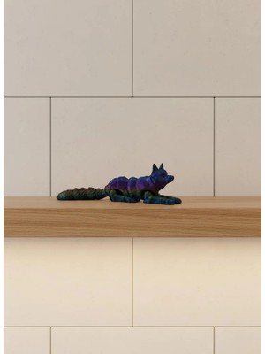 İlkyaz Fashion Hareketli Kurt Rainbow