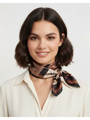 Lara Shawls Animal Figürlü Fular