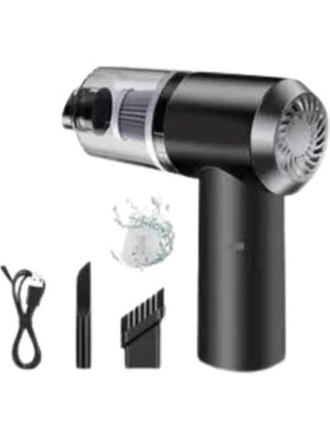 Vakumlu Süpürge Şarjlı Elektrikli Mini Taşınabilir Uzun Ömürlü Hazneli