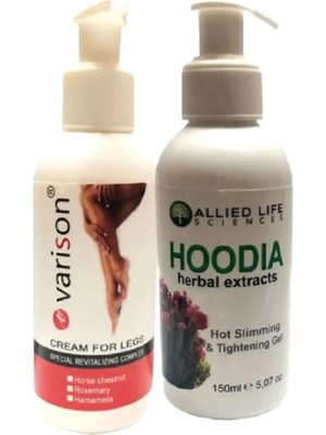 Nacario Süper Varison 120 ml Bacak Krem + Hoodia Gel Yaza Hazırlık