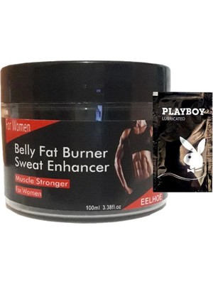 Nacario Süper Belly Fatburner Sweat Enhancer Kadınlar Için Krem 100 ml + 1 Adet Jel ile