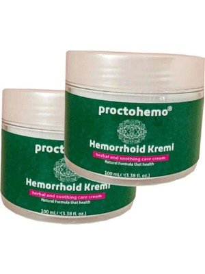 Nacario Proctohemo Cream 150 ml x 2 Adet