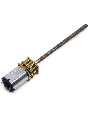 Nacario N20 Pololu 6V 300 Rpm Mini Dc Motor Elektrikli Dişli Kutu Uzun Şaft
