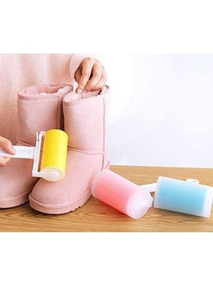 Nacario Yeni Nesil Yıkanabilir Pratik Tüy ve Toz Toplama Rulosu Aparatı Kedi Köpek Evcil Hayvan Kıl Tüy Toplayıcı Rulo Aparat