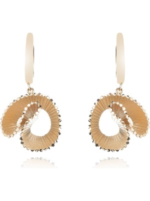 Roberto Bravo Soul Dance 14 Ayar Altın Küpe