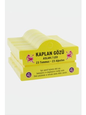 Starseven Kaplan Gözü & Aslan Burç Bileklik Kartı