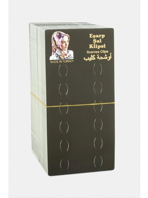 Starseven Eşarp Şal Klipsi Kartı