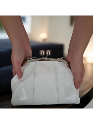 Valvıc Hakiki Deri Abiye Cluthch Çanta