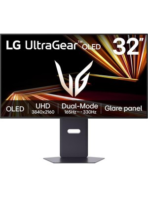 Lg 32'' Ultragear 32GX850A 0.03MS(GTG) 165 Hz OLED 4K UHD Gamıng Monıtor