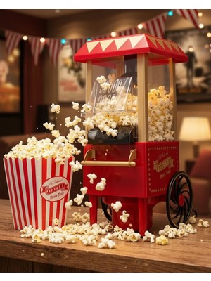 Epilons Sıcak Hava Teknolojili Yapışmaz Popcorn Makinesi