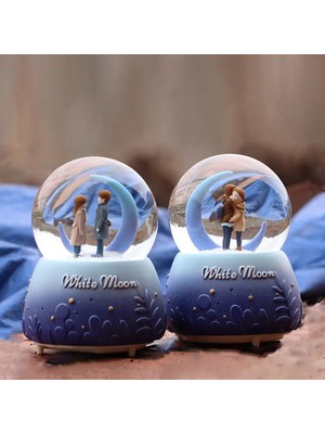 İlkyaz Fashion Pilli Işıklı Kar Küresi