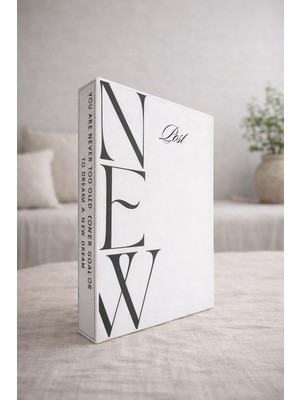 Home Dekoratif Kitap Kutusu – Çok Amaçlı Saklama Kutusu