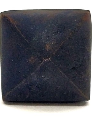 İlkyaz Fashion Antika Tarz Dekoratif Pirinç Piramit Kabara - 21 Mm, Oksit