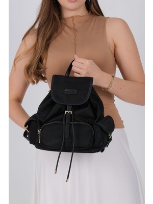 Silver & Polo Silver Polo SP1207-M206 Kadın Sırt Çantası Siyah