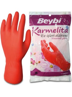 Epilons Karmelita Bulaşık Eldiveni No:8